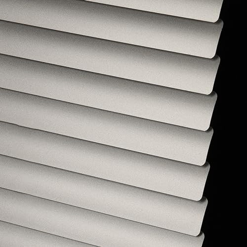 Aluminium Venetian Blinds for Window - No Drill Horizontal Blinds - Waterproof Privacy Screen for Home, Office, Bathroom, Living Room, Kitchen - 0.8x1.6m