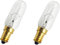 IBEX MART Cooker Hood Bulbs 40W 230V - Universal Small Screw Cap E14 - Pack of 2