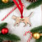 My Pretty Little Gifts Wooden Cat Christmas Tree Decoration: Personalise with any Name!
