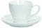 Tognana Margaret, Confezione 6 Tazze the con piatto 210 cc, New Bone China, bianco