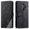 SONWO Cover per Galaxy S9 Plus, Flip Caso in PU Pelle Case Cover Portafoglio Custodia per Samsung Galaxy S9 Plus, [Kickstand] [Slot per Schede], Nero