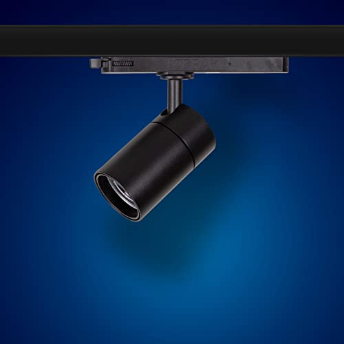 Mextronic 3-Phasen-LED-Panel für Stromschienen LED 3 Phasen Strahl ALT55 (B) 15W Neutralweiß für Schienensystem