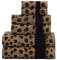 COTTON CRAFT 6-teiliges Handtuch-Set – Tierdruck Safari 100% Baumwolle Jacquard dekoratives Badezimmer-Handtuch-Set – 2 Badetücher, 2 Handtücher, 2 Waschlappen – superweich, schnell trocknend,