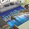 Buohwiwe 3D Teppich New York - Modern Schlafzimmer Flanell Teppich New York Wohnzimmer Teppich - Dekoration Carpet rutschfeste Teppiche 120 x 170 cm