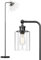 EDISHINE Industrial Floor Lamp, 63 Modern Standing Lamp with Glass Shade, LED Floor Lamp for Living Room Bedroom, Adjustable Shade, Bulb Included, E27 Socket, Black