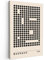 MuchoWow© Leinwände Groß 80x120 cm XXL Wall Decoration Bilder für die Wand Schlafzimmer Deko Pictures Canvas Painting Wanddekoration Wohnzimmer Bauhaus - Retro - Modern - Kunst - Abstrakte Kunst