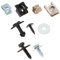 LT Easiyl 41-teiliges Unterboden-Motor-Unterboden-Befestigungsclip-Schraubenset Ersatzteil 4F0863821K Schrauben- Und Muttern-Clip-Set Kompatibel mit Audi A6 C5 4B C6 4F