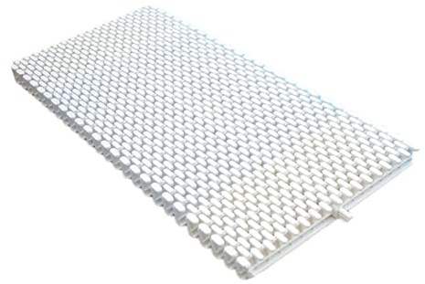 Griglia di drenaggio per Piscina, Copertura per Canale di drenaggio in plastica ABS, griglia di drenaggio con Scarico a Giunzione per vialetti, patii e Ponti per Piscine (25 x 100