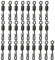 NEWSHOT Size 8 Quick Change/Release Swivels - Carp Coarse Fishing Terminal Tackle(Pack of 25)