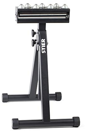 STIER Rollständer, 200 kg Tragkraft, mit Kugelleiste und Tragrolle