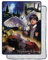 Northwest Coperta Sherpa Silk Touch, poliestere, Harry Potter Magic Montage, 152,4 x 203,2 cm