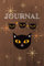 My Journal: Black Cats 6x9 Diary Lined Notebook