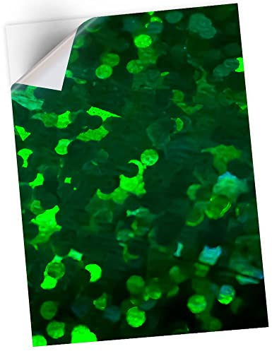 DV DESIGN 1 x Vinyl Sticker A1 - Rectangle Shape 59,4x84cm - Green Pattern Retro Art Print Decal Laptop Tablet Luggage Car Bike Wall Fridge Door Sticker #12879