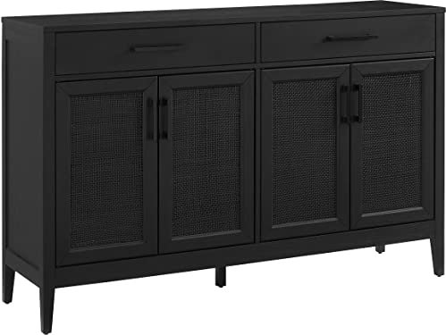Crosley Furniture Sideboard Milo schwarz, Aufbewahrung