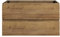 Waschbeckenunterschrank Angela 90cm - Eiche - Unterschrank Badmöbelset