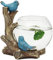 ANAART Décoration d'aquarium d'oiseaux, Artisanat d'animaux en résine, Meuble TV de Salon, décoration de Bureau à Domicile 20X21x15cm