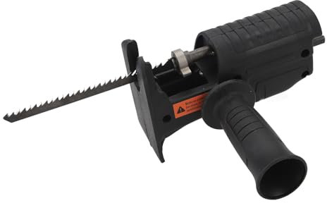 Uadme Säbelsägenadapter, Tragbarer Säbelsägen-Adapter, Elektrische Bohrmaschine, Modifizierter Werkzeugaufsatz mit 9 Ersatz-Sägeblättern