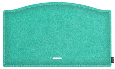 Feltd. Gepolstertes Eco Filz Kissen 23mm geeignet für Stokke Tripp Trapp inkl. Befestigungsklett (Lagoon)