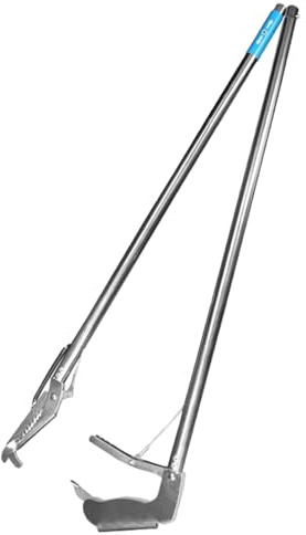 Morain Pince serpent pliable avec tête inclinée réglable pour une manipulation sûre et efficace des reptiles Outil de conduite en mer