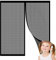 Zanzariera per Finestre con Calamita 170 x 300 cm con Calamita Anti Zanzare Insetti, Chiusura Automatica Zanzariera Magnetica Adesivo per Porte Portafinestra, Nero