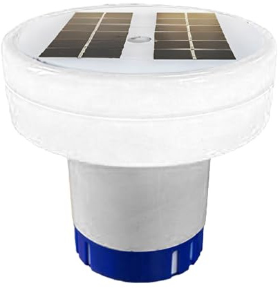 Flotador de cloro para piscina, ionizador solar para piscina,Limpiador y purificador de agua flotante - Limpiador de agua flotante, cloro para piscinas para reducir el uso de