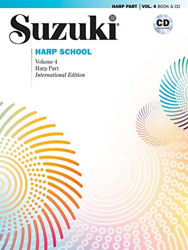 Suzuki Harp School Harp Part & CD, Volume 4 | Harfe | Buch