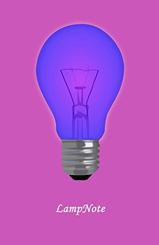 LampNote: LampNote - Lined paper Notebook, White Paper, A5 Size (5.5 x 8.5 inches), 100 pages (50 sheets)