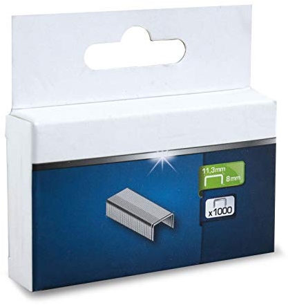 SECOTEC® Heftklammer Heftklammern (1000 Stück) / Typ J/Höhe 8 mm