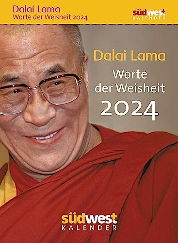 Dalai Lama - Worte der Weisheit 2024 - Tagesabreißkalender zum Aufstellen oder Aufhängen