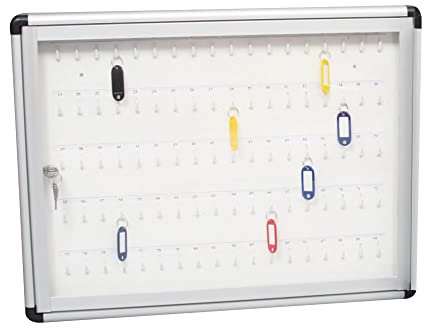 BACHECA MURALE PORTACHIAVI 45X60-90 POSTI