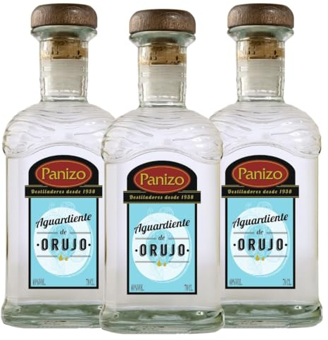 Pack descuento Aguardiente de Orujo Panizo. 3 Botellas