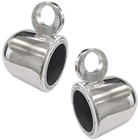 Wakeboard Boat Tower Separate Marine Speaker Pods/Cans - 6.5in - Galaxy