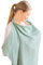 Konssy Couverture d'allaitement en mousseline pour bébé, haricot vert (Vert)