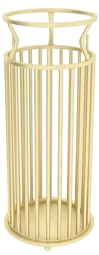 Schirmständer Schirmhalter Regenschirm-Eimer, Regenschirm-Aufbewahrungseimer, Für Zuhause, Eingangsbereich, Büro, Hotel Und Supermarkt Regenschirmständer Regenschirmhalter ( Color : Gold , Size : 22*2