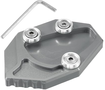 VekAuto Motorradständer-Set kompatibel für KAWASAKI ZZR1400 GTR1400, robuster Aluminiumlegierung Grauer Motorradständerhalter mit Schraubenschlüssel