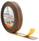 Quest Plinthe Souple Autoadhésive - 15 mm x 15 mm - Bande de finition en PVC pour cuisine, salle de bain - Bande d'étanchéité - Flexible, Etanche, Décorative (Marron, 5m)