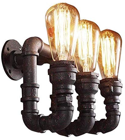 JDHSKCF Moderne Kronleuchter Industrie Feng Shui Antike Schmiedeeisen Bars Café DREI Eisen Selfless Dedication