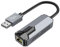 Huudngeje RTL8175 Adattatore Ethernet da USB A 5GBPS Gigabit RJ45 Scheda di Rete per Nas Win11 PC Gaming