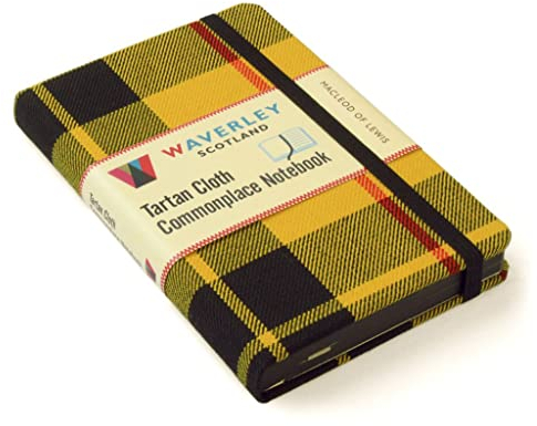 Waverley (M): MacLeod of Lewis Tartan Cloth Commonplace Pocket Notebook