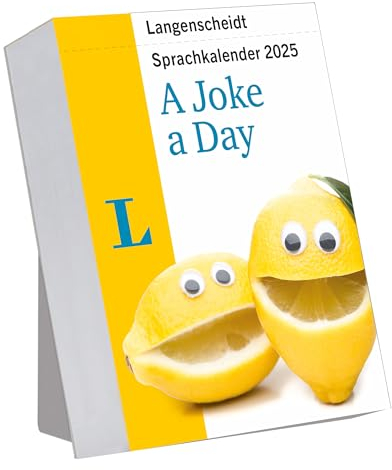 Langenscheidt Sprachkalender A Joke a Day 2025: Tagesabreißkalender