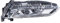 HELLA 1ND 012 996-021 FF/LED-Nebelscheinwerfer- ECE - rechts