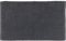 WENKO Badematte Mona, Trendiger Badvorleger im Strickmuster aus 100% Baumwolle, Bad-Accessoire mit rutschhemmender Unterseite, Badteppich 50 x 80 cm, flexibel einsetzbar, waschbar, Dunkelgrau