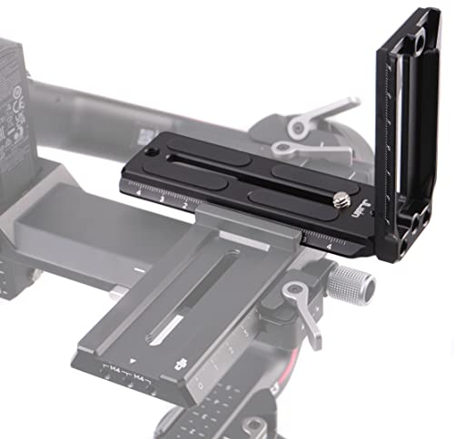 Hersmay Universal Arca-Swiss Schnellwechselplatte L Bracket Platte L Winkel für DJI Ronin RS2 RSC2 RS3 RS3PRO RS3mini Platte Gimbal Stabilizer Zubehör