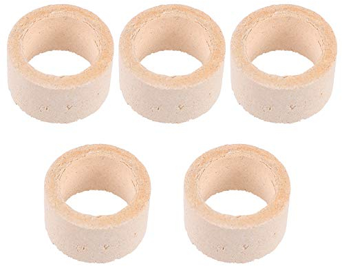 minkissy 5 Stück Aquarium-Pflanzenfixierung Aquarium-Pflanzen-Fixierung Aquarium-Pflanze Fester Ring Aquarium Keramikring Filter Aquarium-Pflanzenhalter Planta Aquarium