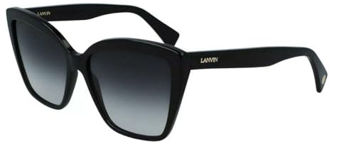 Lanvin Unisex LNV617S Sunglasses, 001 Black, 59