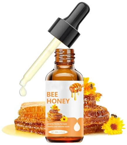 Jimerito-Honig für die Augen, Jimerito-Honig-Augentropfen, Sehkraft, Immunität – Wilder stachelloser Bienenhonig, lindert Ermüdung und Trockenheit der Augen, Zur Anwendung um die Augen herum (1pcs)