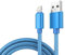 AR&M iPhone Charger Cable 2-Pack (1m, 2m, 3m), MFi Certified Lightning Cable, Fast Charging, Nylon Braided – Compatible with iPhone 14 13 12 11 XS XR X Pro Max Mini 8 7 6S 6 Plus 5S (2, blue, 2m)