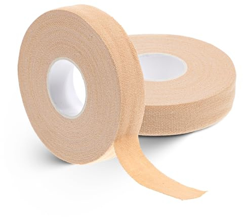2 rouleaux de Tape pour l'Escalade de ruban adhésif de sport, ruban d'escalade imperméable, 1,5 cm de large, ruban adhésif pour les doigts, ruban de sport, ruban adhésif, ruban adhésif pour les doigts