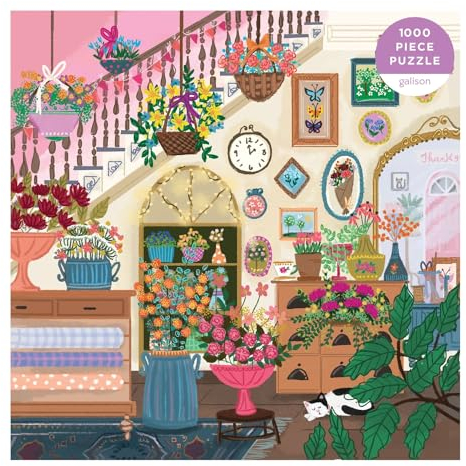 Joy Laforme Flower Shop House Puzzle: 500 Pieces
