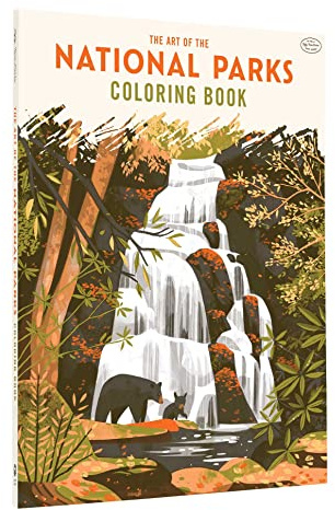 The Art of the National Parks Coloring Book